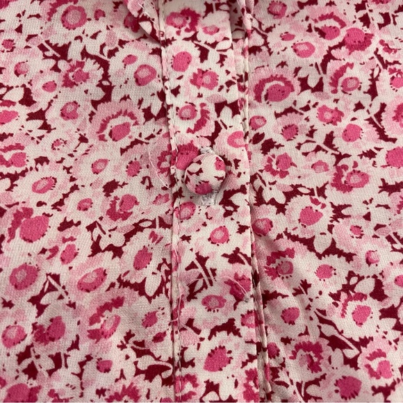 LoveShackFancy Erica Floral Ruffle Top - Picture 10 of 14